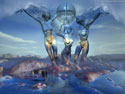 The Three Graces - Fantasy art Prints 3D digital posters calendars