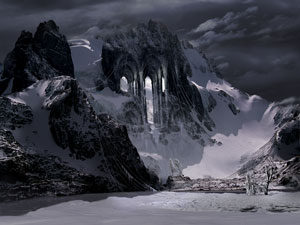 Sanctuary Stargate - modern neosurrealism prints 3d art picture