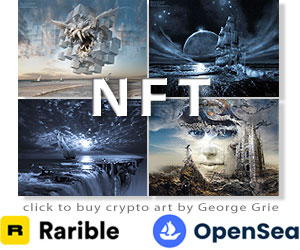 NFT digital neo-surrealism crypto art by George Grie