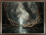 Hope, Soul Forest series Neo-Surrealism Art